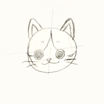 猫のイラストの簡単な描き方 可愛い猫の顔やポーズを手書きで描く書き方は Motto Cat