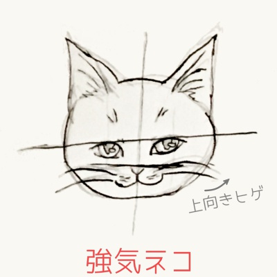 Ngagolak 猫 イラスト 手書きリアル