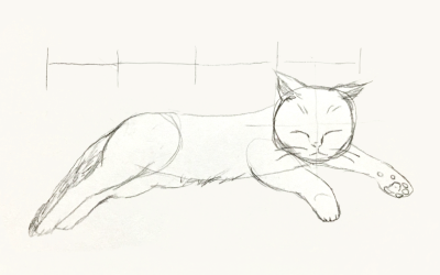 猫のイラストの描き方