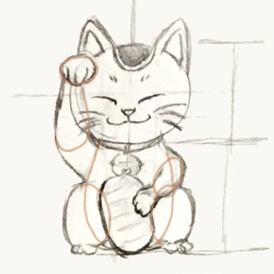 猫のイラストの簡単な描き方 可愛い猫の顔やポーズを手書きで描く書き方は Motto Cat